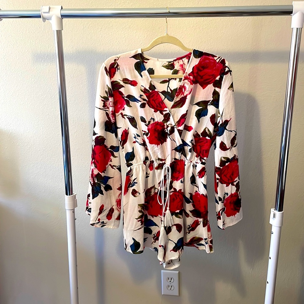 Floral Mini Romper